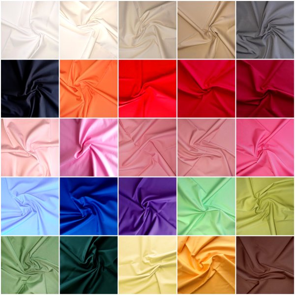 Cotton Canvas Fabrics, Plain/Solids